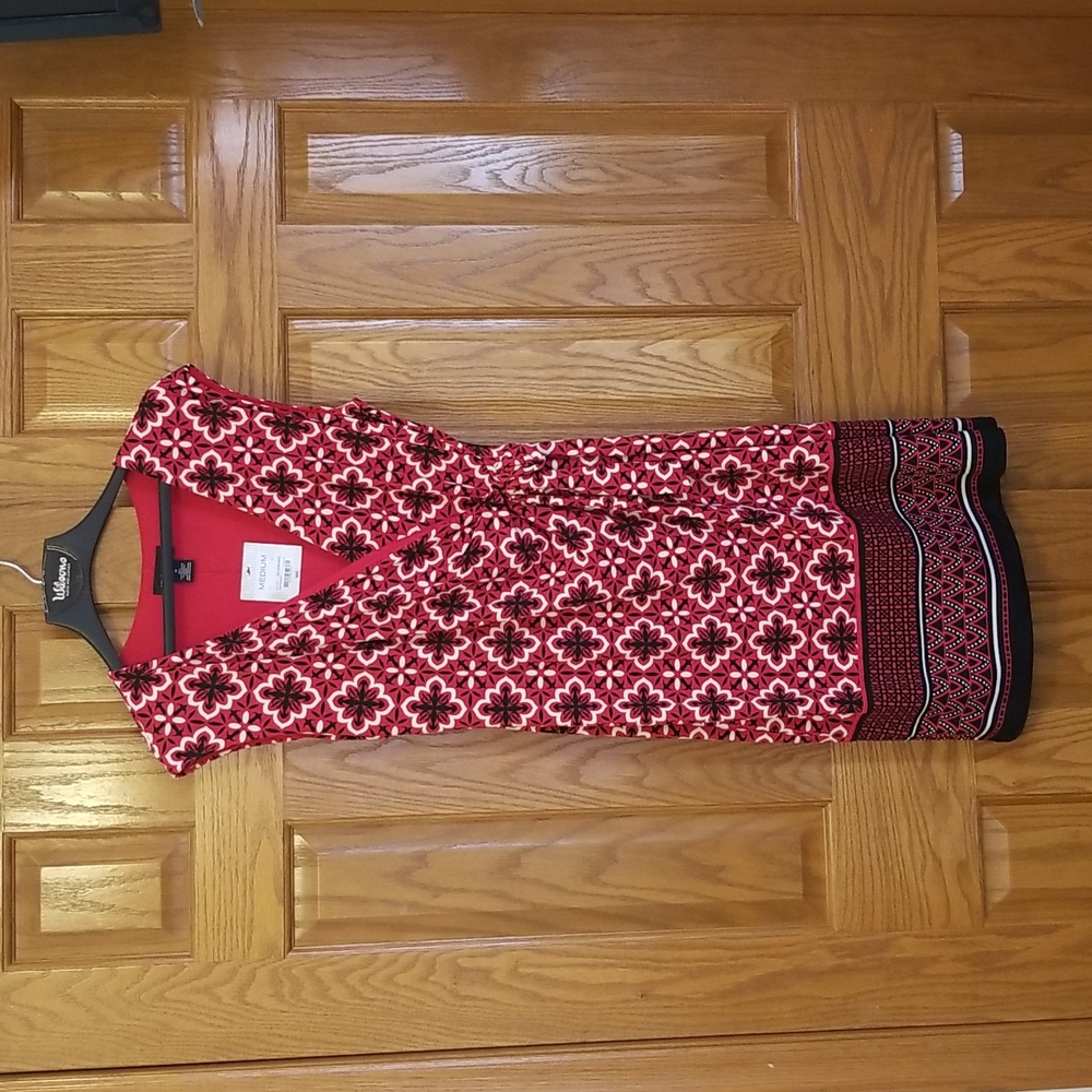 Liz Claiborne faux wrap dress NWT Medium